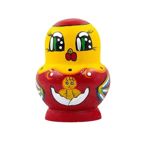 Handgjorda ryska \"Nesting Dolls\" 10-lagers Matryoshka-dockor i trä, samlarobjekt
