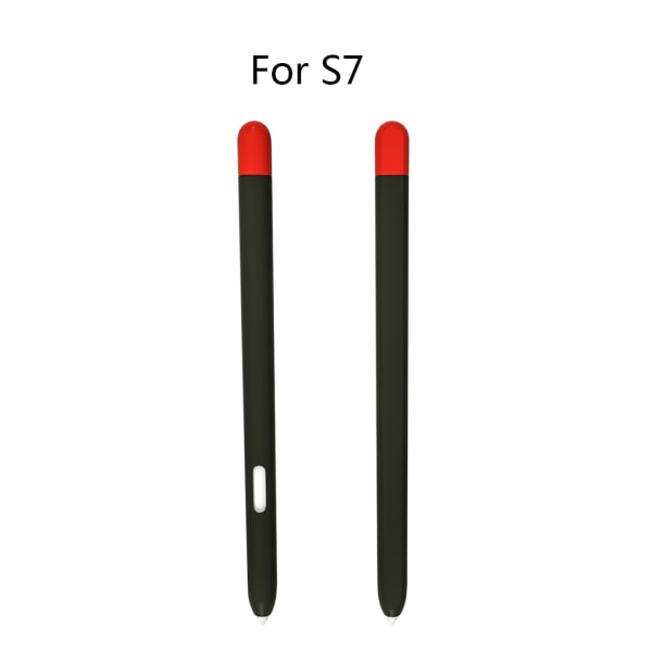 Fashion Multiple Color Blød Silikone Stylus til etui til Tab S6 Lite/S7 Tablet til Touch Pen Cover