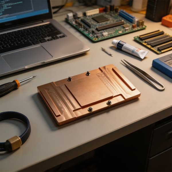 Flat Base GPU kjøleribbe for SXM2 V100 erstatningstjeneste