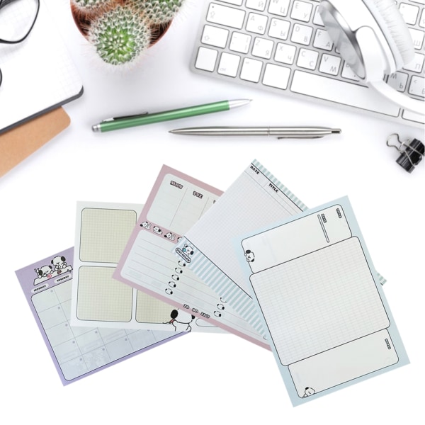 To Do List Planner Notesbog 50 udaterede ark Akademisk planlægger for studerende null - A