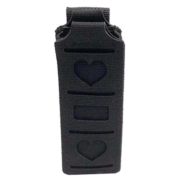 Taktisk Molle Enkelt Magasinpose Pistol Mag Pose Jaktutstyr Black Color