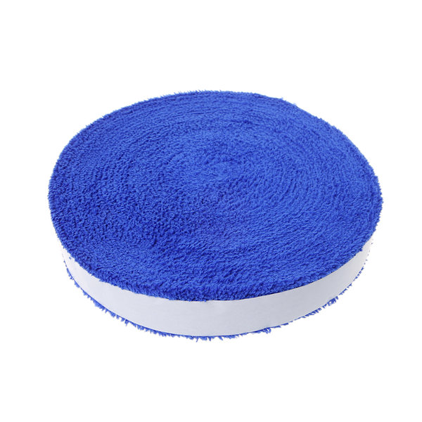 1 rulle Anti-slip Badminton Tennis Håndklæde Håndlim Greb Overgrips 10M Blue