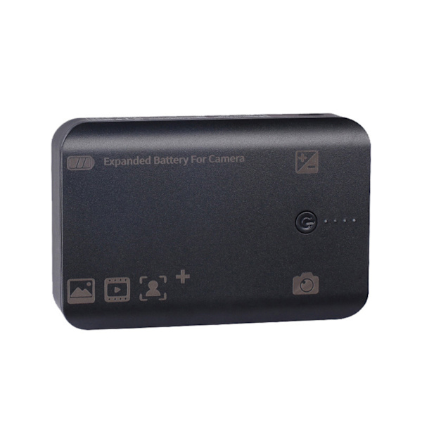 USB-udgang 7800mAh kamerabatteri med LED-strømindikator til A6300 6500 A7 A9