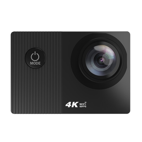 4K 60fps wifi actionkamera Vattentät undervattenshjälm 2,0 tum för pekskärm Fjärrkontroll Videoinspelningskamera