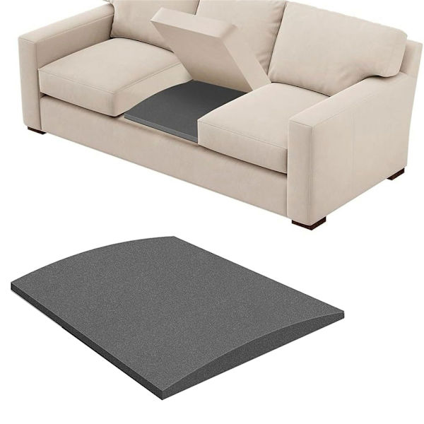 Solid Skum Sofapute Forsterkningsinnlegg Ergonomisk Buet Design