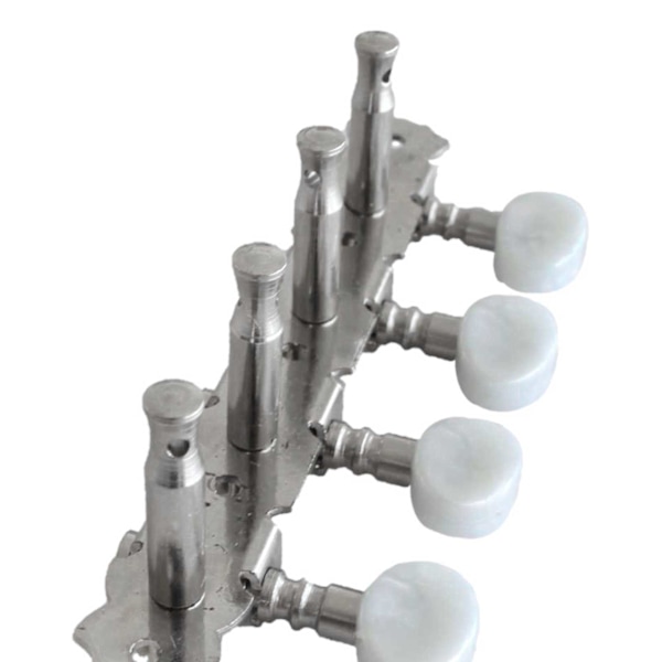 2 stk 4L4R maskinhoder strengestemmeskruer for 8 strengers mandolininstrumenter