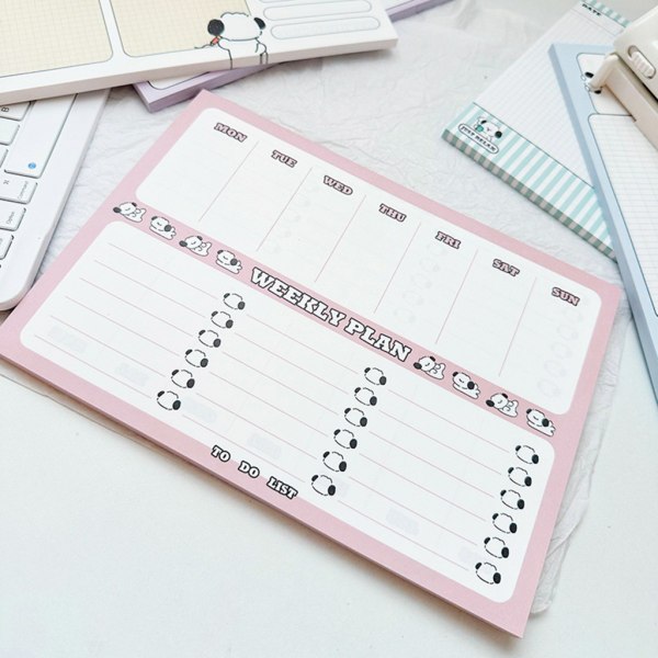 To Do List Planner Notesbog 50 udaterede ark Akademisk planlægger for studerende null - B