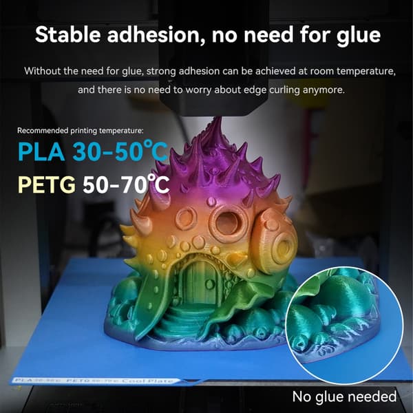 3D Printer Stål Byggeplade Tekstur Glat Teksturplade Printplade
