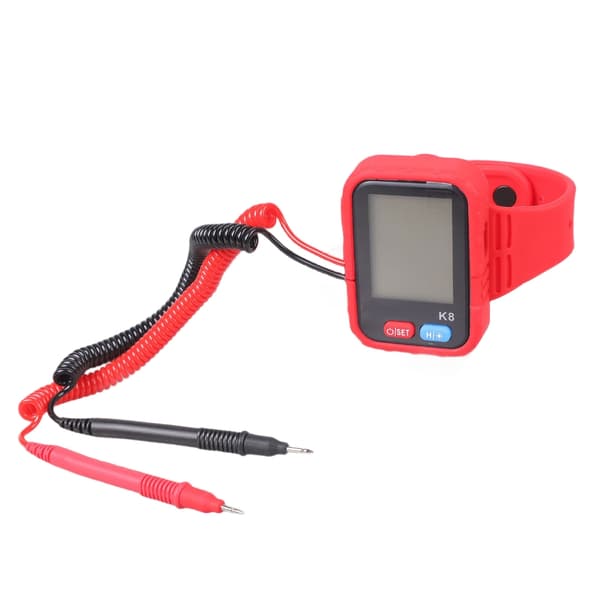 Digitalt multimeter voltmeter kontinuitet ohmmeter ohm spenningsmåler tester