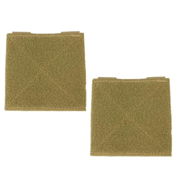 Borrelås Tacticals Molles Panel for Badge Insignias Patches Molles Strips Mud Color
