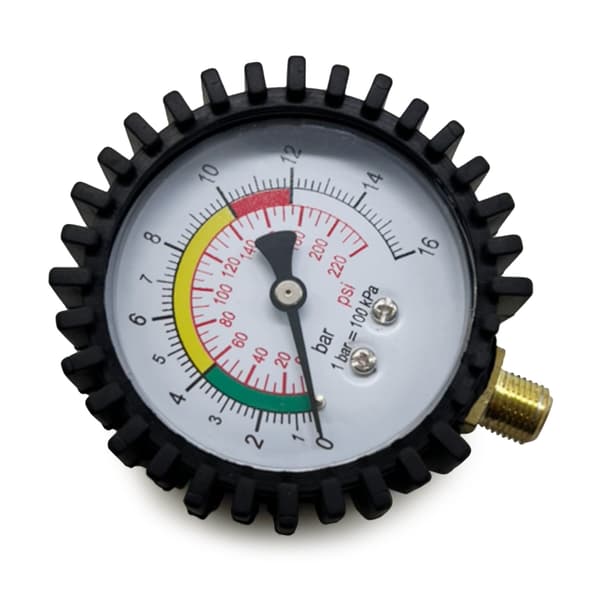 Højpræcisions Dæktryksmåler Manometer Ur Lufttryksmåler