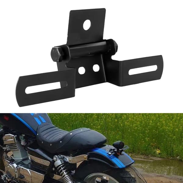 Vikbart motorcykelbakljusfäste Universell stark design för körning
