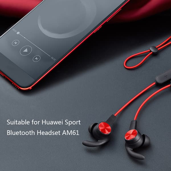 Ergonomisk Design Bløde Ørepropper Passer til Øregangen til Huawei AM61 Hovedtelefontips