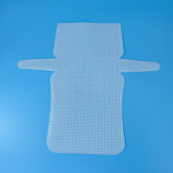 til Creative Plastic Mesh Stof Håndtaske Fixed Grid Shaping Sheet DIY Pung Ramme