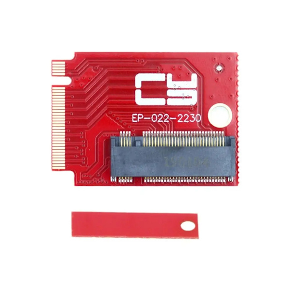 För ROG Handheld Transfer Board 90 Degree Adapter NVME Hard Drive Card Converter