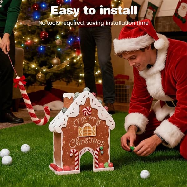 Festival Pepparkakor Golfspel Godisklubba Golfset för Julmys