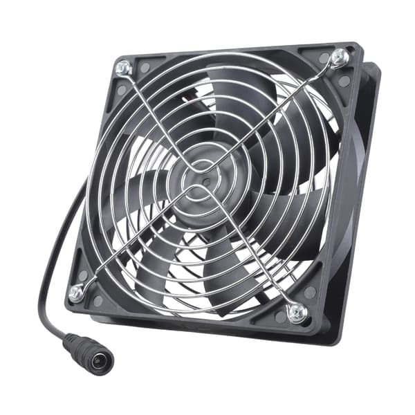 36dB Stille Solcelle Vifte 12V 8W Panel For I Drivhus Hønsehus