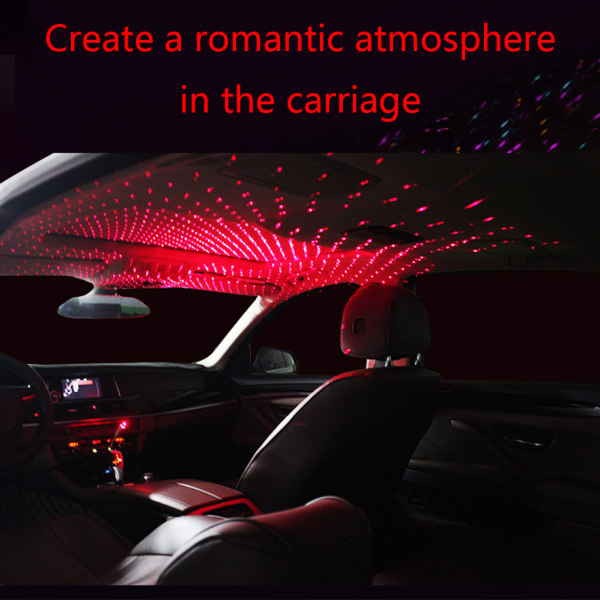 Bil USB Atmosphere Ceiling Starry for Sky Projection Dekor Lampa Tak LED Night L Style 2 other