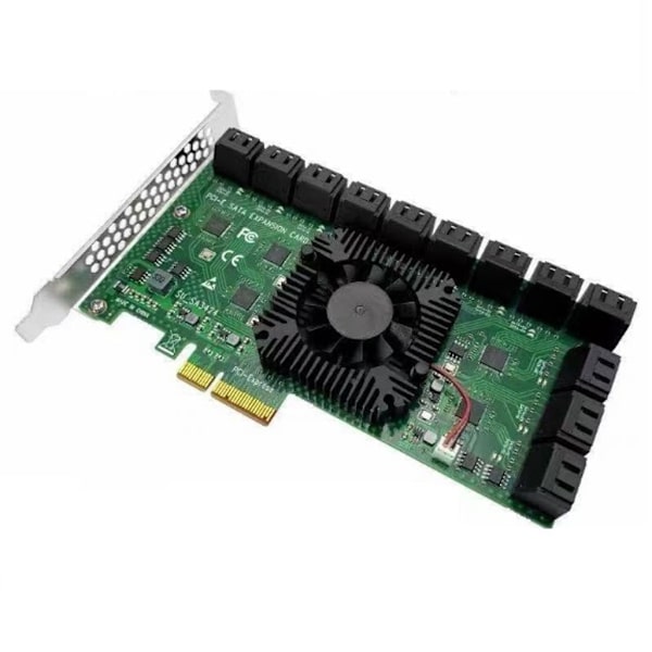 Päivitä PCI-E SATA3.0-laajennuskortiksi PCI-E 2-porttiseksi SATA3.0-laajennuskortiksi PCI Express SATA-sovitintuki PCI-E