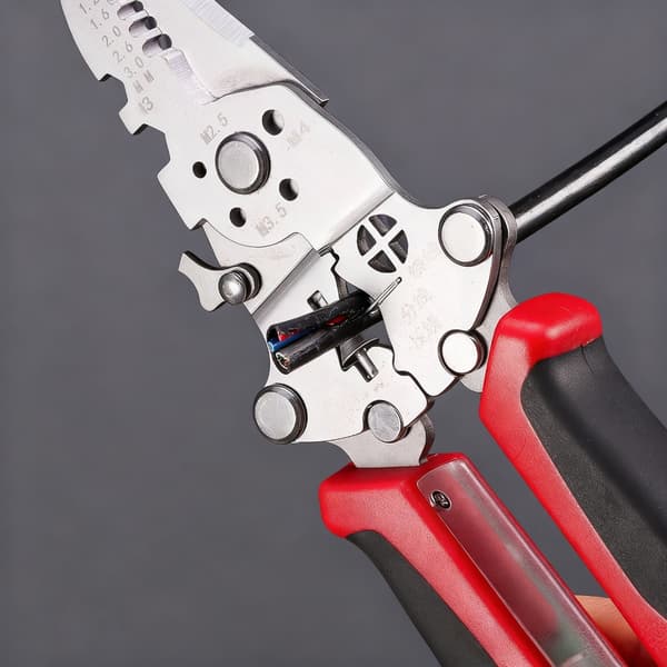 Profesjonell avisoleringstang med belysning, plassbesparende og sammenleggbar