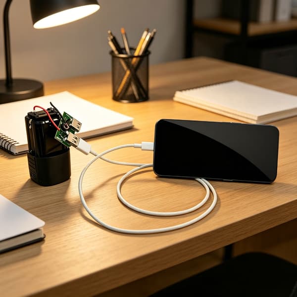 Dobbelt USB-udgangsoplader til 16,8V batterier opladningsmodul til rejser