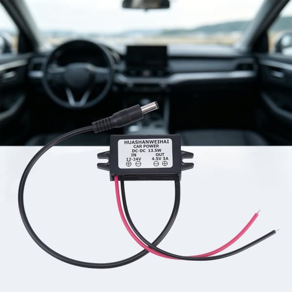 DC12V/24V til DC4.5V 3A Step Down Strømkonverteringsmodul til elektronik