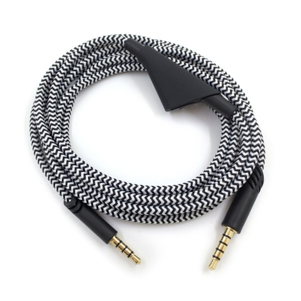 2,0 m bærbar hodetelefonkabel lydledning for Astro A10 A40 A30 til Xbox One PS4-smarttelefon med 3,5 mm kontakt