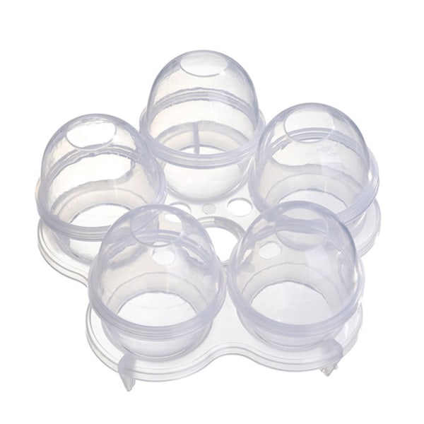 Äggkokare Äggkokare Hårdkokta ägg utan för Shell Egg Poacher 5 st