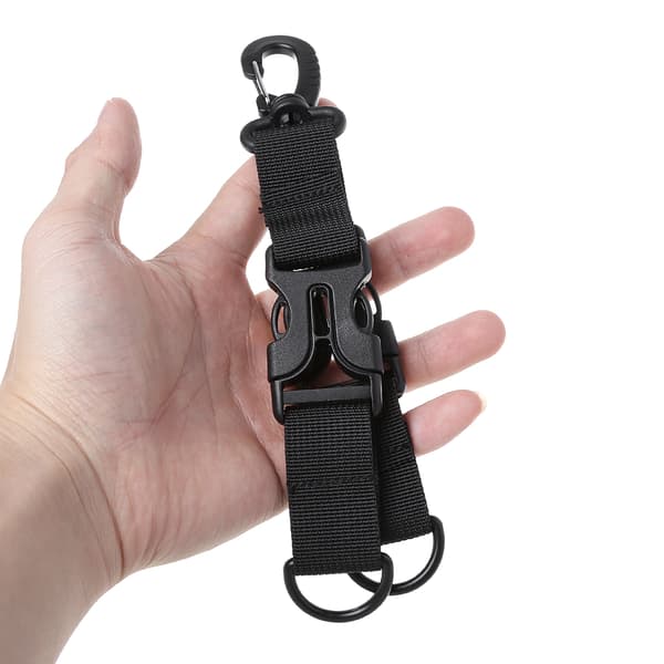 Kraftig Nøglering til Bælte Nøgleholder Bælte Nøgleholder Webbing Krog Clip