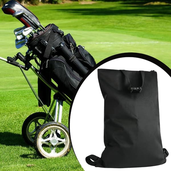 Holdbar Golfvogn Opbevaringstaske Universel Golf Push Cart Netpose