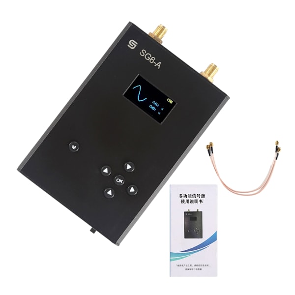 RF sinusformad signalkälla Engelsk version Handhållen signalgenerator SG6A/SG6B