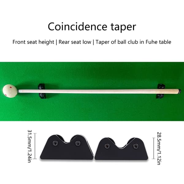 Biljardköra rakhetskontroll Biljard Snooker Klubb Rakhetskontrollverktyg Black