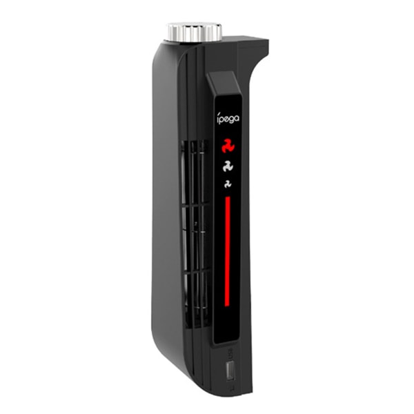För PS5 Konsol Kylare Kylfläkt USB Externa fläktar 3 växlar Temperaturkontroll för PS5 Spelkonsol