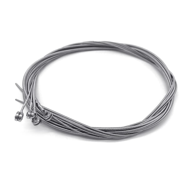 4 Strenge Elektrisk Bas Streng, 0,44-1,00 mm Kulstofstål Elektrisk Bas Streng
