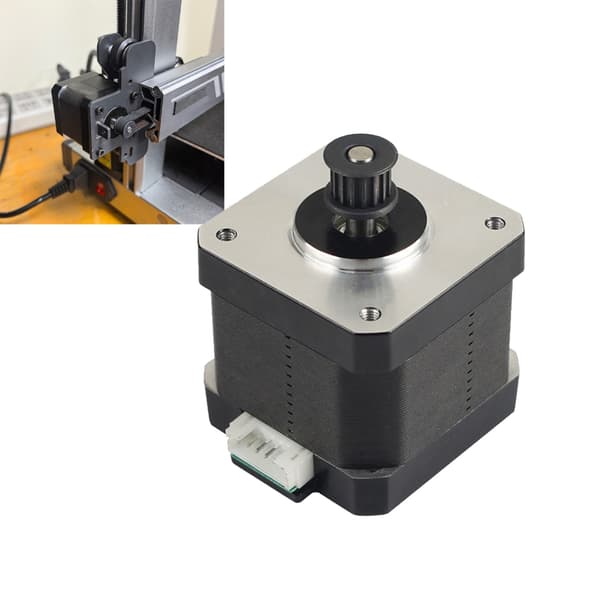 Tandremsskive Drivmotor til kompatibel 3D-printer skinnebrug