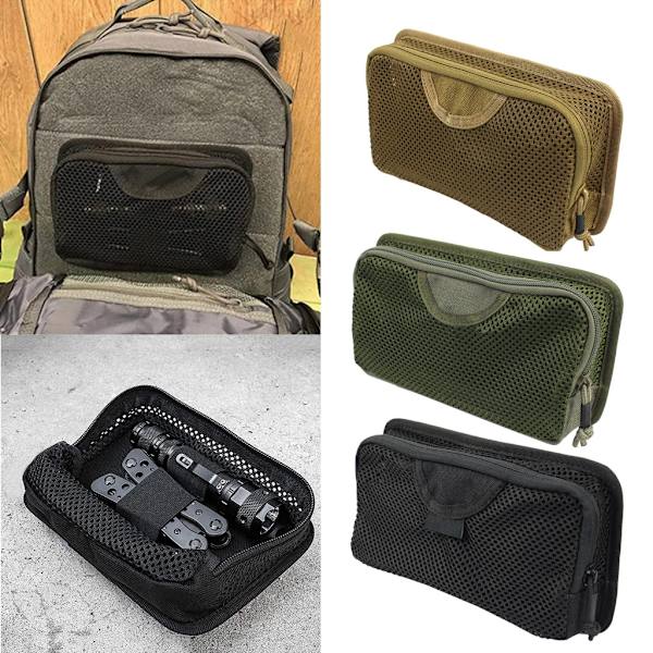 Kompakte bærere Utility Admin Pouch tasker 7,5x5x2 tommer Army Green