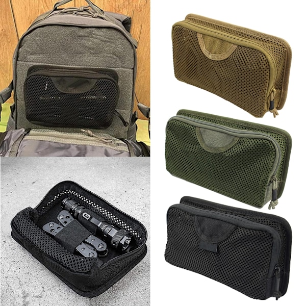 Kompakte bærere Utility Admin Pouch Vesker 7,5x5x2 tommer Army Green