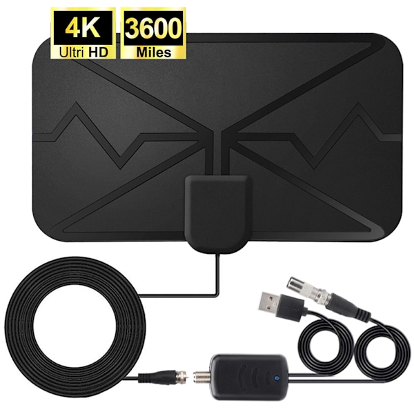 Indendørs Forstærker Signal Booster DVB-T2 HDTV Antenne Digital Antenne Kanal