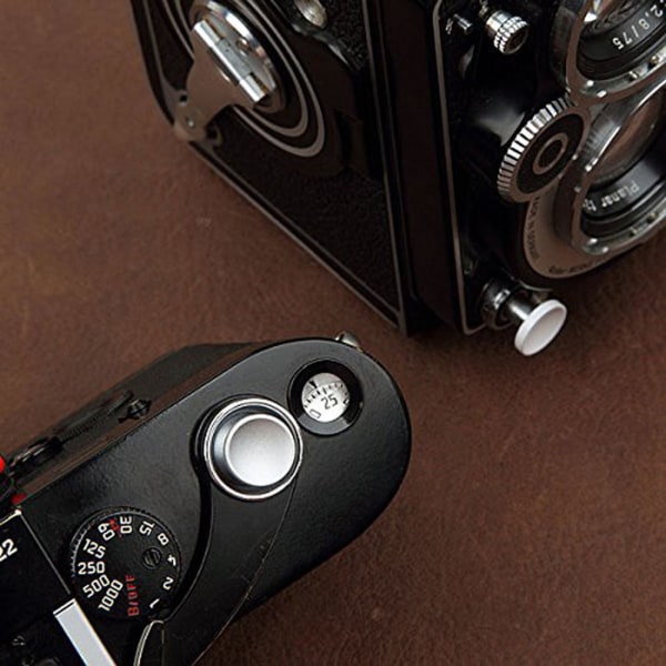 Kamerautlösningsavtryckare platt konvex konkav för Nikon Hasselblad Fuji X100 X10 XPro1 Pro2 XE1 X100 X100S X100T Red Concave