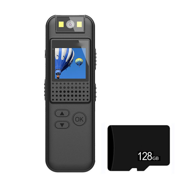 Mini Clear Video Recorder HighDefinition magnetisk sugvideopenna Polis brottsbekämpande videokamera Mini digitalkamera