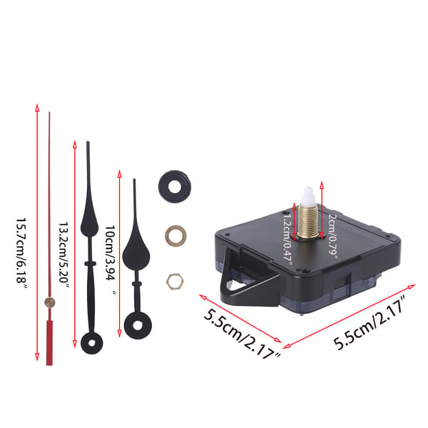 S3 Axis DIY Seinäkellon Koneiston Sarja Seinäkellon Vaihtoliikkeisiin