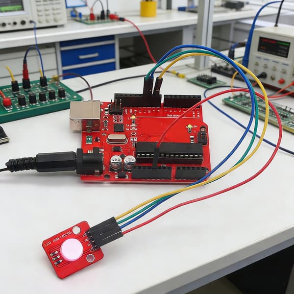 25x21mm Fuld Farve LED Modul Til Mikrocontroller Kredsløb