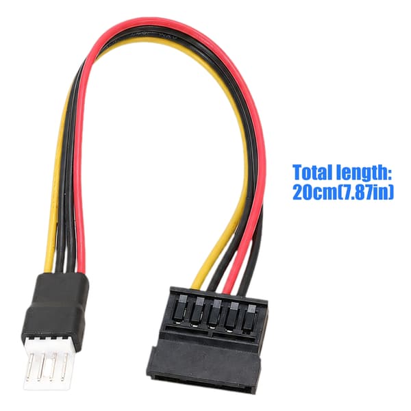 PVC 4Pin til SATA strømadapterkabel til Gen8 computerhardware
