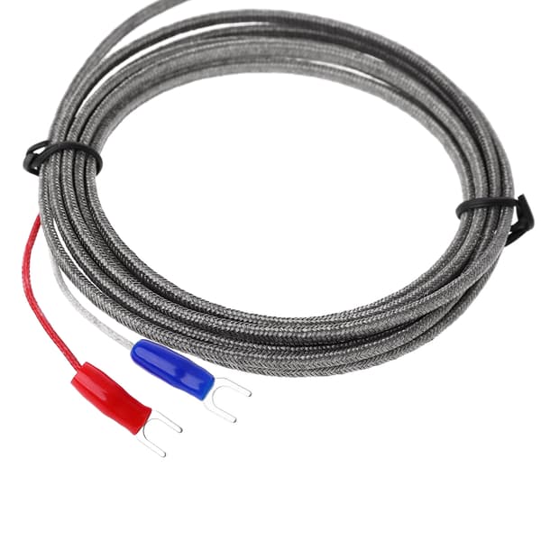 2m K-typ Professionell Termoelement Rostfritt Stål 1,5mm Sond Temperaturregulator Sensor