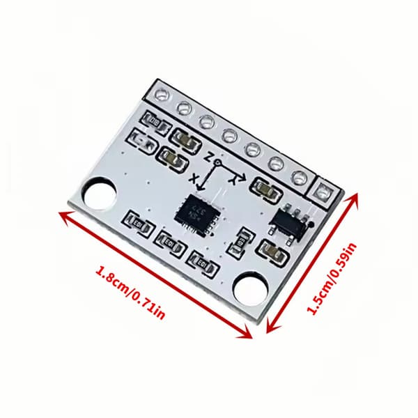 Pin Layout BMI270-kort for bevegelsesdata og retningsbruk