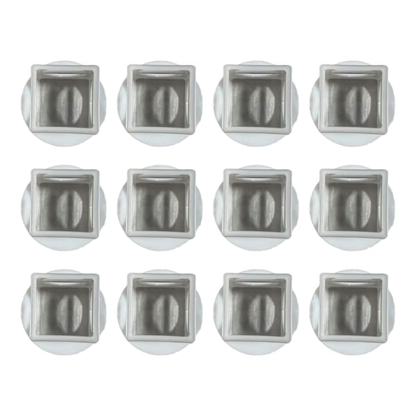 12-pack multifunktionell hydroponisk odlingskruka, förhöjd såddbricka