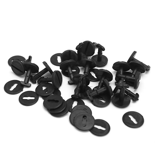 20x Golvmatta Clips Twist Lock med brickor för E36 E46