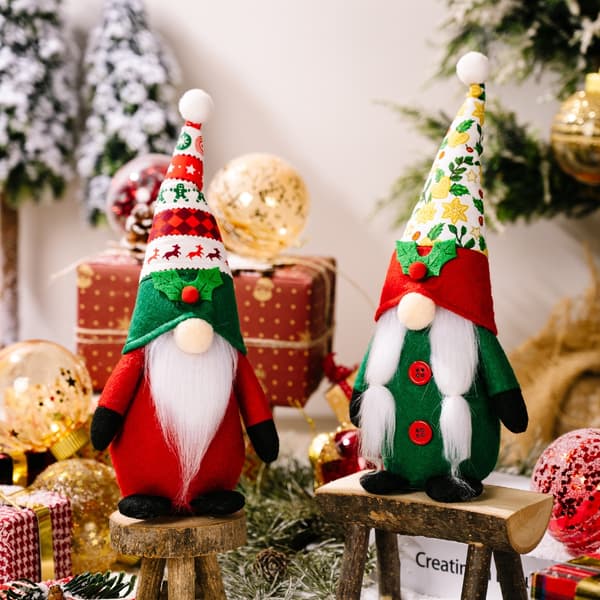 December Rudolf Plys Julepynt til Indflytning Nisse Høst