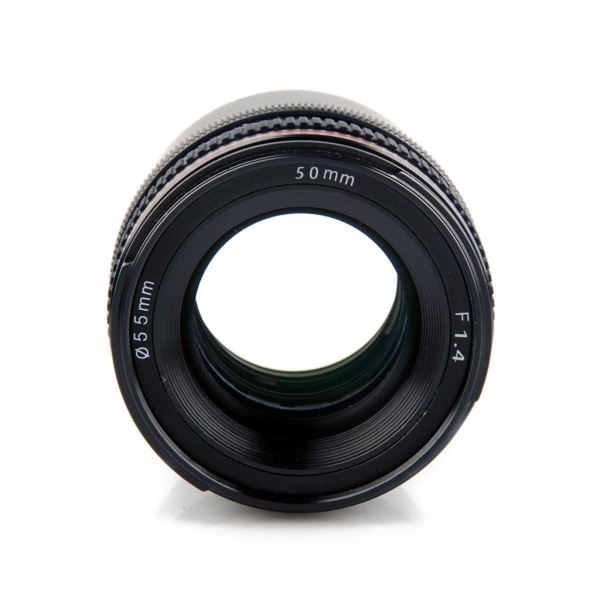 50 mm F/1.4 stor bländare porträtt Kameraobjektiv med manuell fokusering Teleobjektiv för 77D 80D 5D4/D810 D7100/A5100 A6000 null - FOR Sony E port