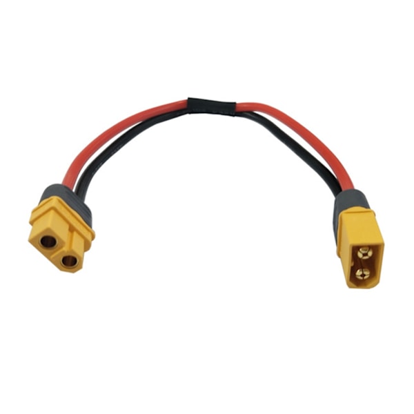XT60 uros naaraspuolinen luotiliitin silikonilinjainen T-pistokekaapeli Lipo-akulle XT-60 power 14AWG 30cm